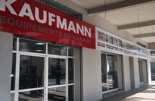 Nouveau showroom Equipements de garage