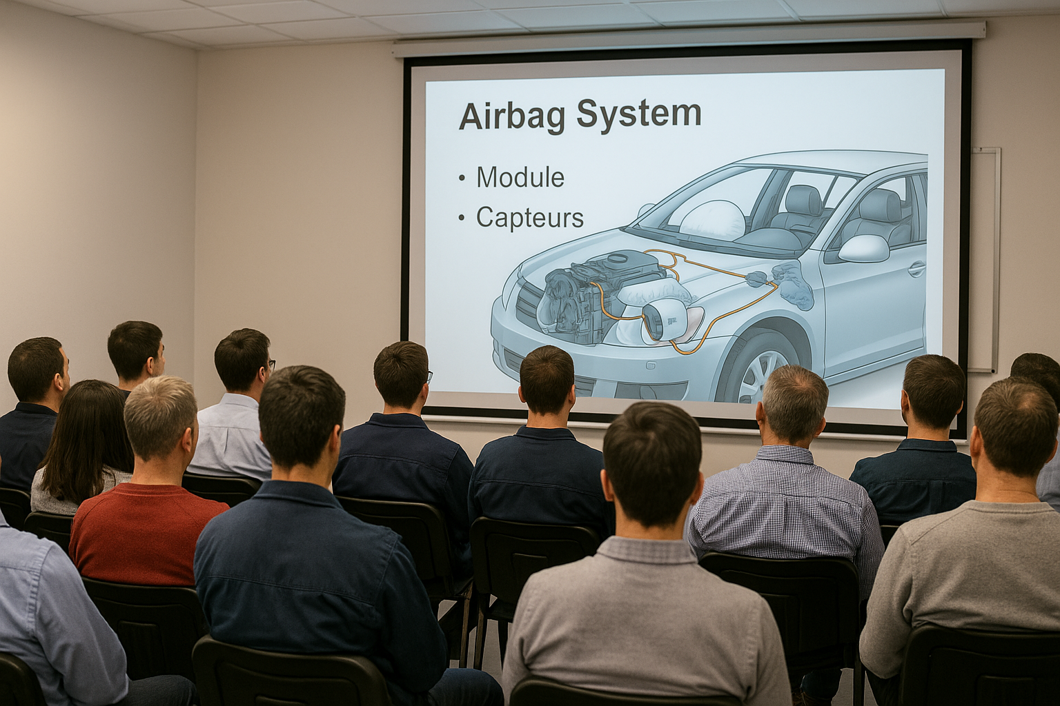 Diagnostic d’un système d’airbag